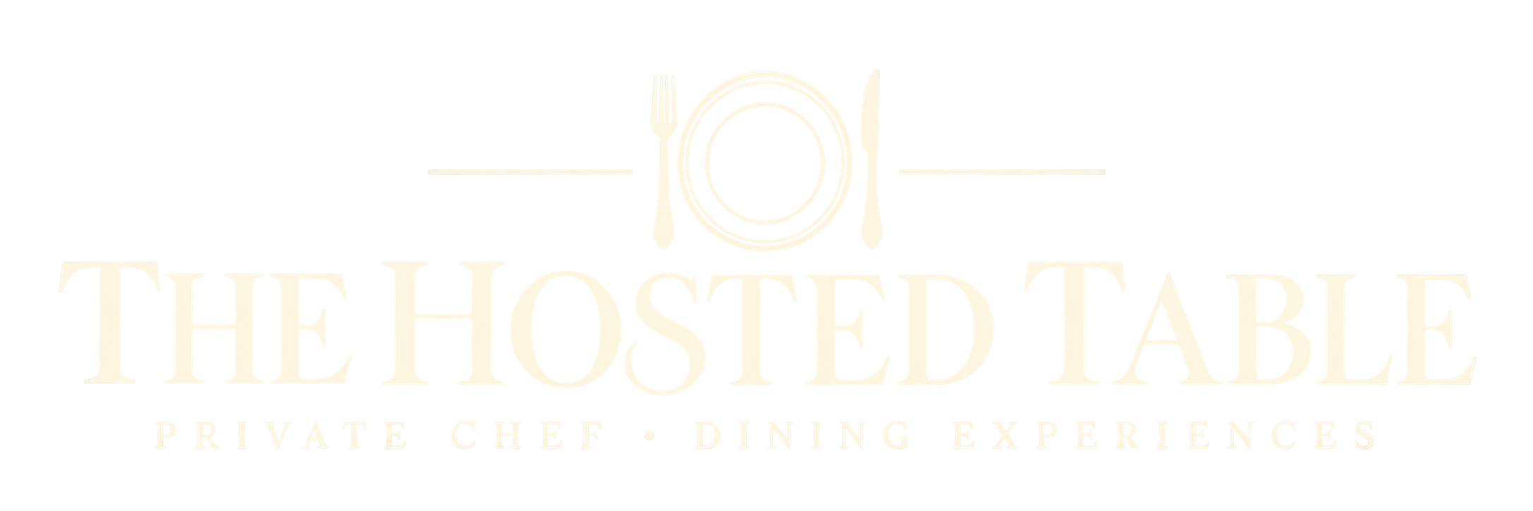 The Hosted Table private chef dining logo